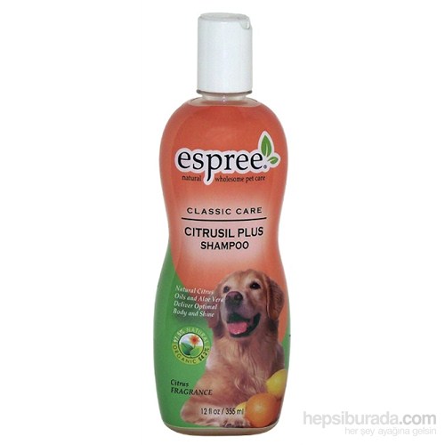 Espree Citrusil Plus Shampoo Deri Onarımını Destekleyen Köpek Şampuanı 355 Ml