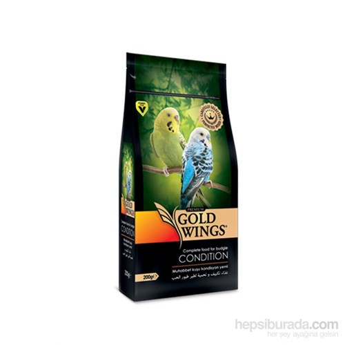 Gold Wings Premium Muhabbbet Kondisyon Yemi 200 Gr