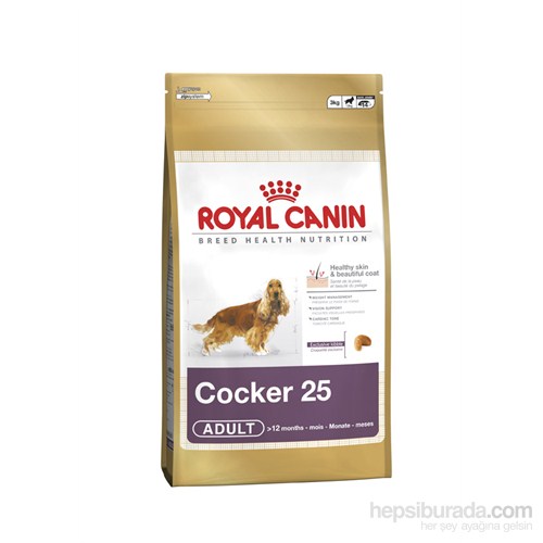 Royal Canin Bhn Cocker Irka Özel Yetişkin Köpek Maması 3 Kg + Mama Kabı Hediye!