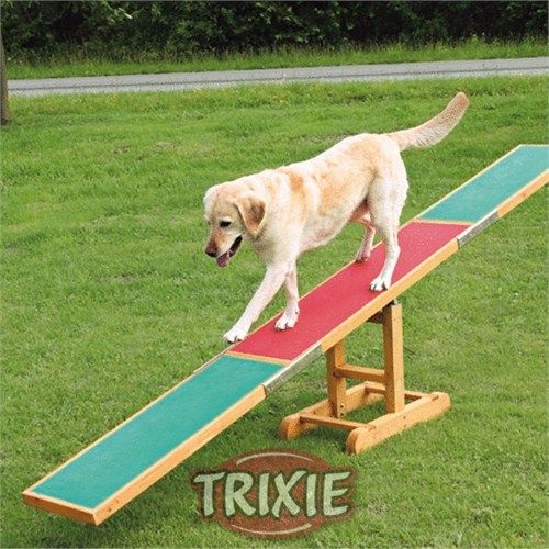 Trixie köpek agility eğitim tahterevalli