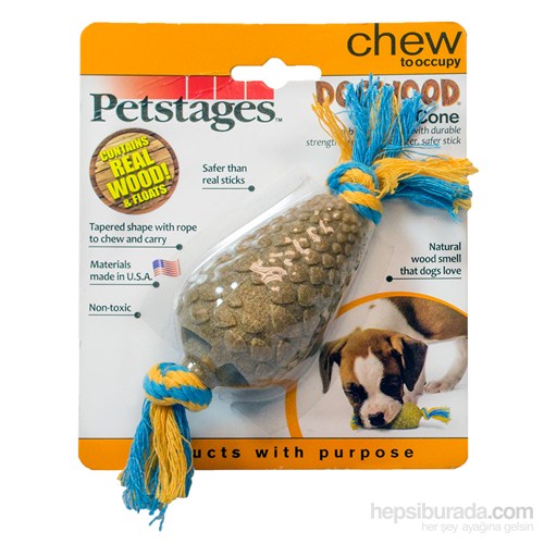 Petstages Dogwood Pine Cone Small