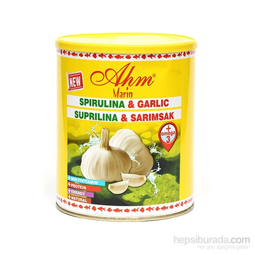 Spirulina Garlic Sarımsaklı 1,5 Kg Kutu Balık Yemi