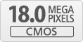 18 megapiksel CMOS