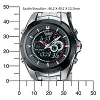 Casio EFA-119BK-1AVDF Erkek Kol Saati