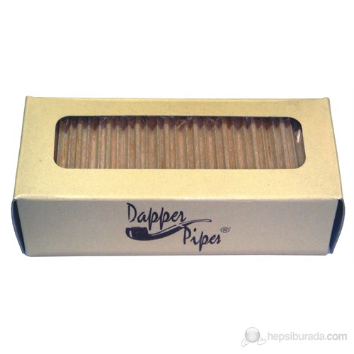 Dapper Pipes 9mm Balsa Ağacı Pipo Filtresi (40'lık Paket)