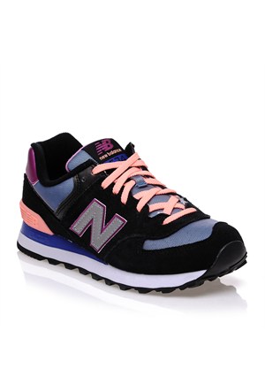 New Balance 574 Tiki Günlük Spor Ayakkabı Siyah Wl574tpa