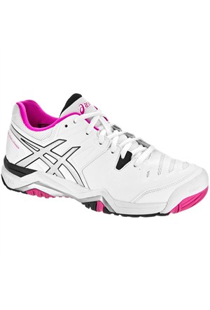 Asics Gel Challenger 10 White/Pink Glow Kadın Tenis Ayakkabısı