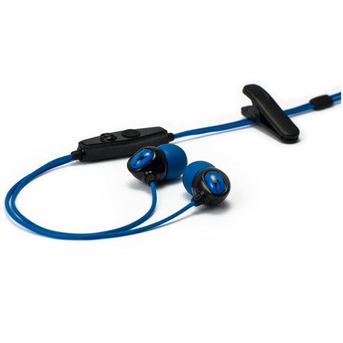 H2O Audio Surge Contact 2G Mikrofonlu Su Geçirmez iPhone Kulaklığı (Mavi, Siyah)