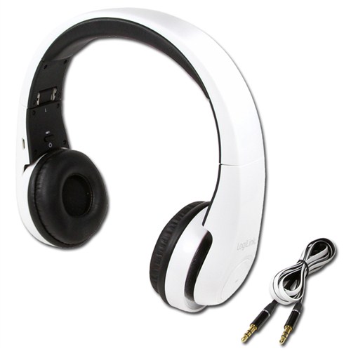 LogiLink BT0017 Bluetooth v3.0+EDR Mikrofonlu Stereo Kulaklık Beyaz