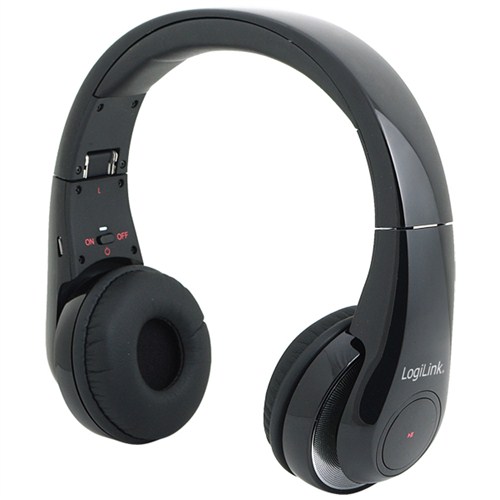 LogiLink BT0023 Bluetooth v3.0+EDR Mikrofonlu Stereo Kulaklık Siyah