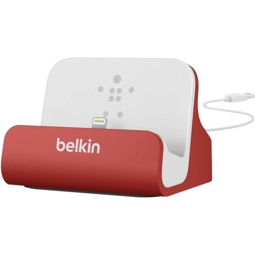 Belkin iPhone 5/5s/5c/6/6 Plus Dock - F8J045btRED