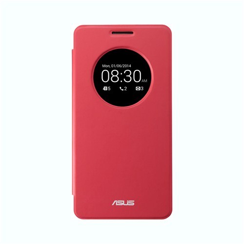 Asus ZenFone 5 View Flip Cover Akıllı Kılıf Kırmızı - 90XB00RA-BSL0M0