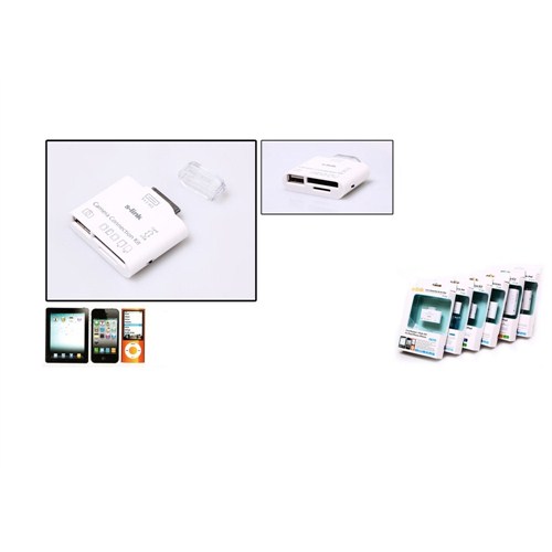 S-Link Ip-534 iPhone / iPad 4/ Mini Usb + 3in1 Harici Kart Okuyucu