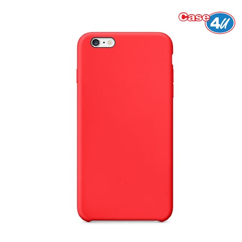 Case 4U Apple iPhone 6 Plus İnce Arka Kapak Kırmızı