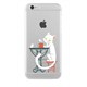 Remeto iPhone 6/6S Plus Şeffaf Silikon Resimli Efkarlı Kedi