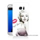 Teknomeg Samsung Galaxy S7 Kapak Kılıf Marilyn Monroe Baskılı Silikon