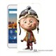 Teknomeg General Mobile 4G Android One Kılıf Kapak Çizgi Karakter Baskılı Silikon