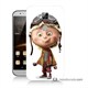 Teknomeg Huawei Ascend G8 Kılıf Kapak Çizgi Karakter Baskılı Silikon