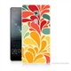 Teknomeg Huawei Ascend Mate S Çiçekler Baskılı Silikon Kılıf