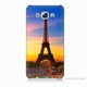 Teknomeg Samsung Galaxy E5 Eyfelde Gün Batımı Baskılı Silikon Kılıf