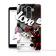 Teknomeg Lg G4 Stylus Kapak Kılıf Love Baskılı Silikon