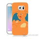 Teknomeg Samsung Galaxy S6 Edge Plus Kapak Kılıf Pokemon Charmander Baskılı Silikon