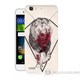 Teknomeg Huawei Gr3 Kanlı Aslan Baskılı Silikon Kapak Kılıf
