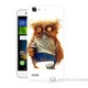 Teknomeg Huawei Gr3 Miskin Baykuş Baskılı Silikon Kapak Kılıf