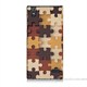 Teknomeg Turkcell T50 Puzzle Baskılı Silikon Kapak Kılıf