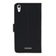 Microsonic Sony Xperia T3 Cüzdanlı Suni Deri Kılıf Siyah-CS150-WLT-XPR-T3-SYH