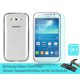 Microsonic Samsung Galaxy Grand Neo Transparent Kılıf & Kırılmaz Cam Film Tam Koruma Set