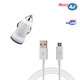 Case 4U Sony Xperia E4g Araç Şarj Cihazı+Micro Usb Kablo