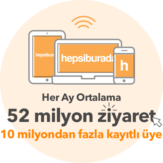 Her ay ortalama 52 milyon ziyaret, 10 milyondan fazla kayıtlı üye