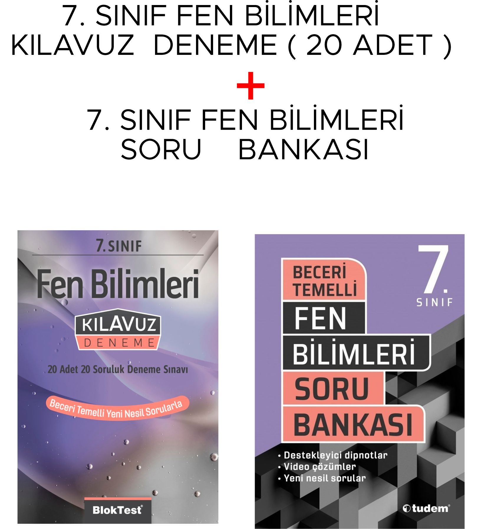 Tudem Yayınları 7 Sınıf Fen Bilimleri Beceri Temelli Soru Kitabı