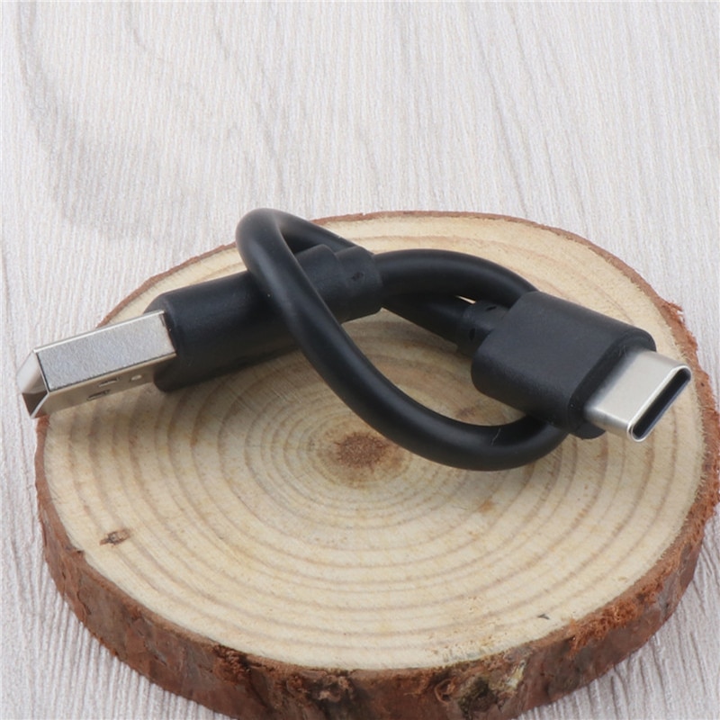 Pasty Tipi USB Kablosu Kısa Mikro USB Kabloları Cep Telefonu Şarj