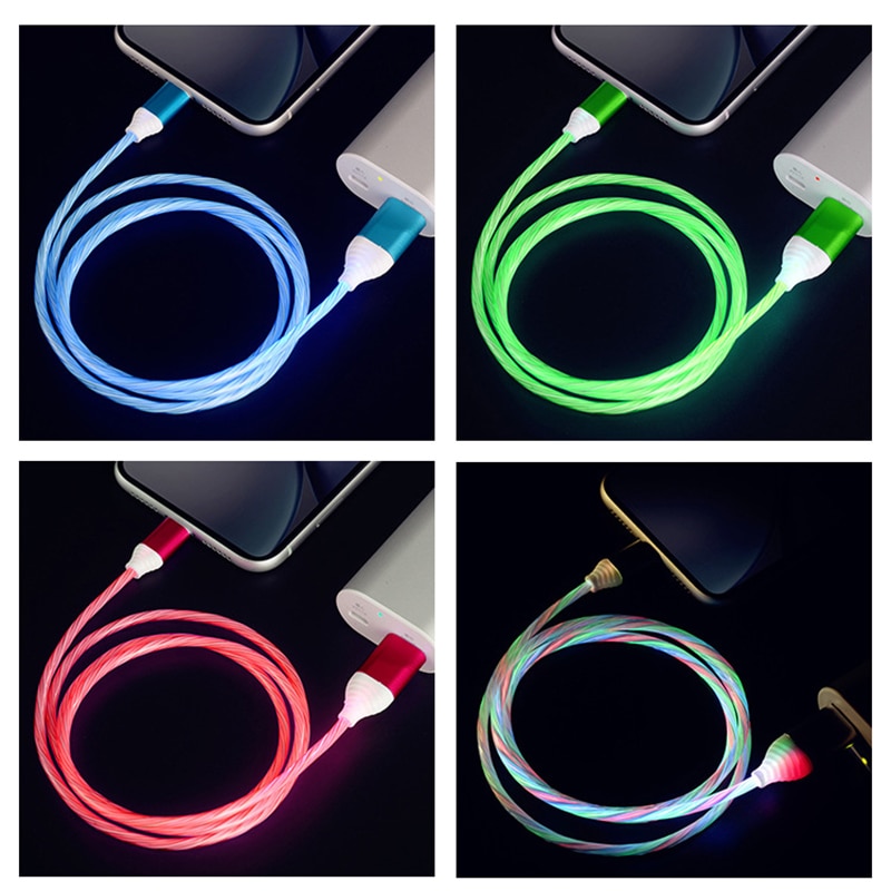 Pdrplnt Yen Glow Akan Renkler Usb Arj C Tipi Kablo Android Fiyat