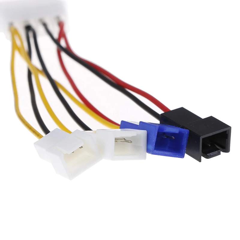 Fanxicm 1 Adet 4 Pin Molex 3 Pin Fan Güç Kablosu Adaptör Fiyatı