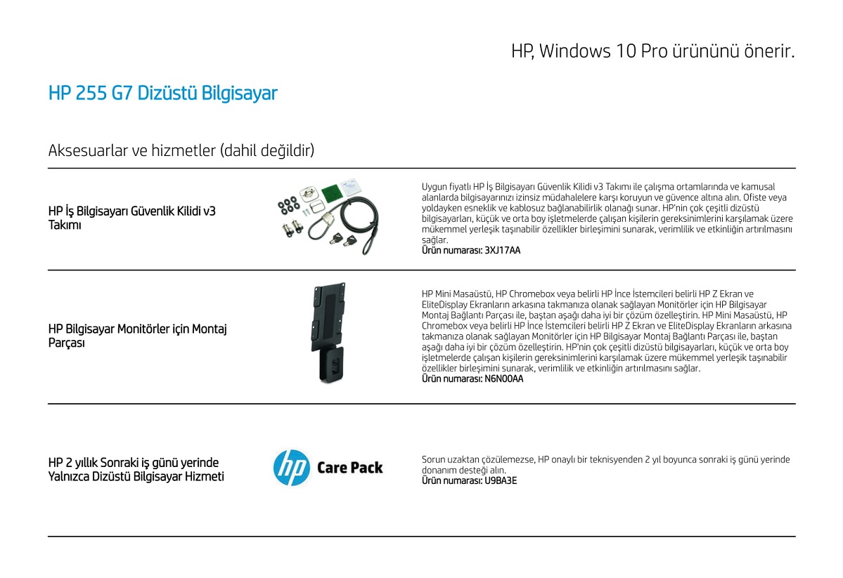 Hp 255 Amd Ryzen 5 3500u 8gb 256gb Ssd Windows 10 Home 15 6 Fiyati