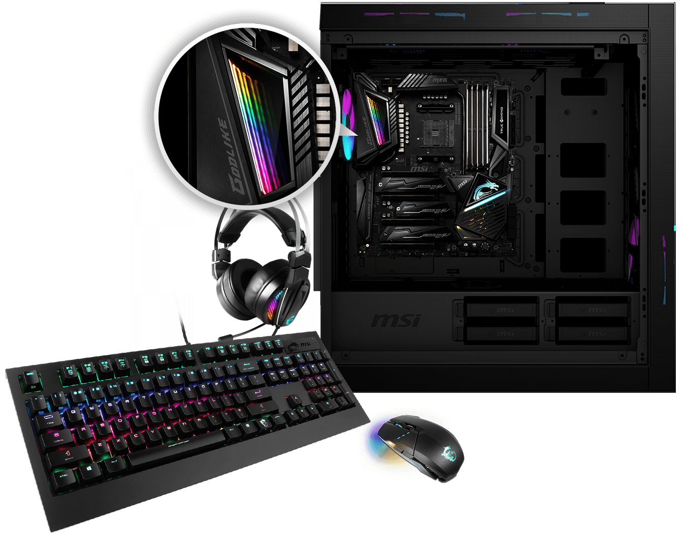 MSI MEG X570 GODLIKE Mystic Light