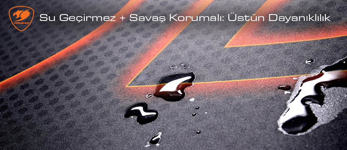Cougar Arena Black Su Geçirmez + Savaş Korumalı: Üstün Dayanıklılık
