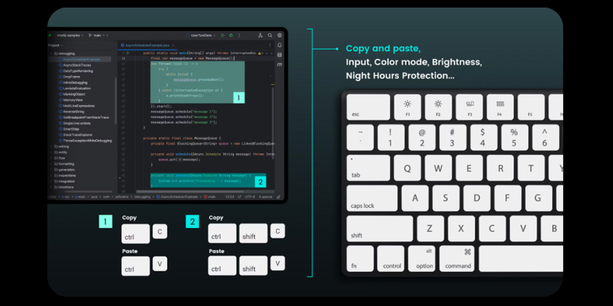 BenQ RD280U Display Pilot 2 kısayol ayarları