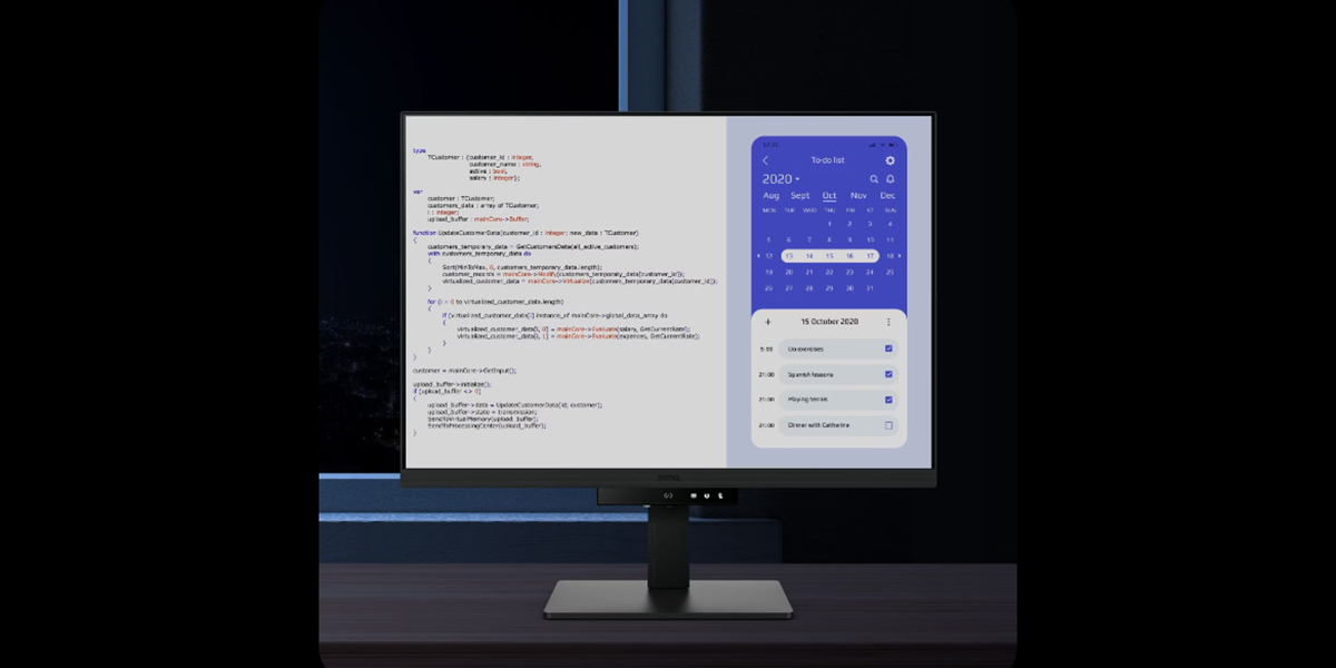 BenQ RD280U gece saatleri koruması