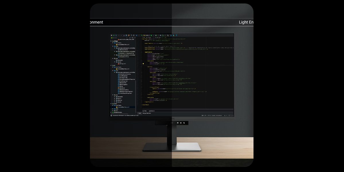BenQ RD280U Brightness Intelligence Gen2 teknolojisi