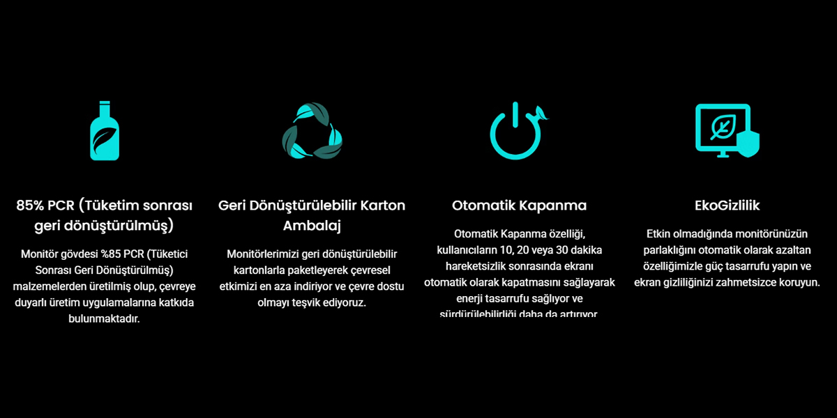 BenQ sürdürülebilirlik vizyonu ve yeşil taahhüt