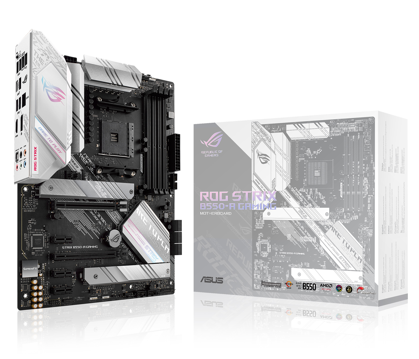 Asus ROG STRIX B550-A GAMING AMD B550 ASUS ASUS ROG STRIX B550-A GAMING AMD B550 ATX 