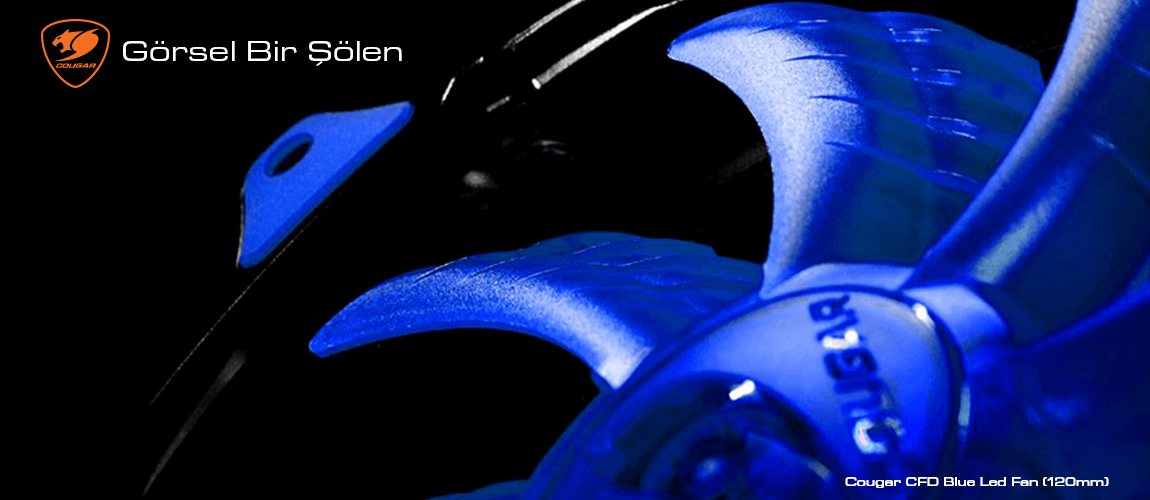 Cougar CFD SERIES Blue Led Fan(120mm) Cougar CFD SERIES Blue Led Fan(120mm)