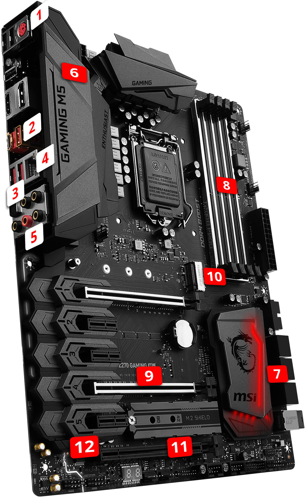 MSI Z270 GAMING M5 overview
