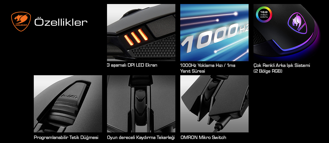 COUGAR Revenger Optical Gaming Mouse