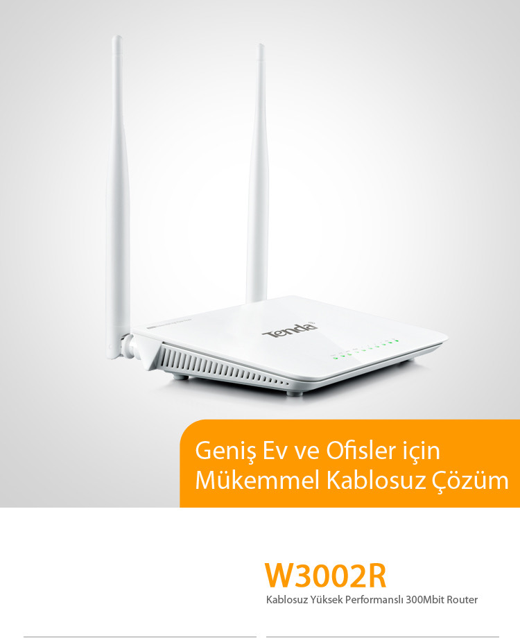 W3002R Wireless N300 High Power Router