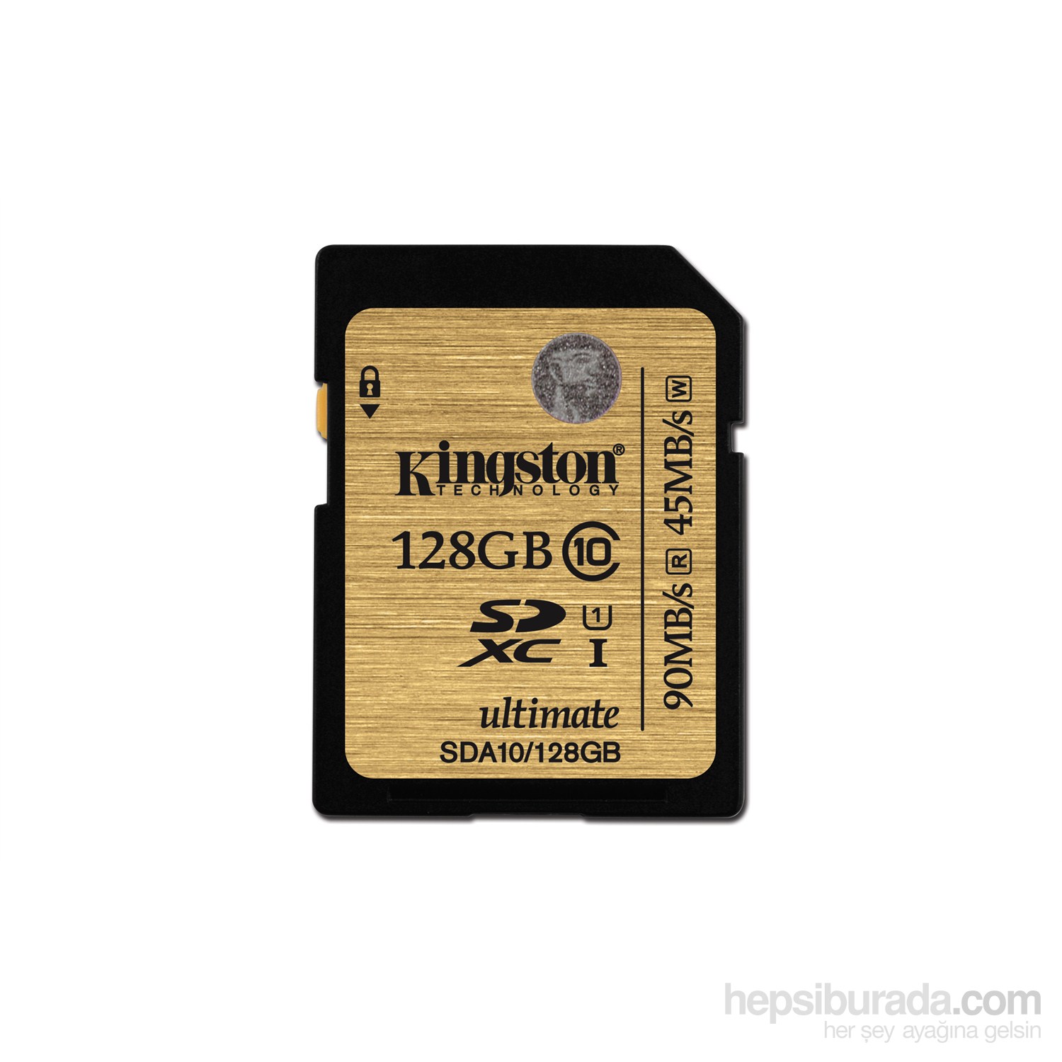 Kingston 128GB SDXC Class 10 UHS-I Ultimate Hafıza Kartı SDA10/128GB